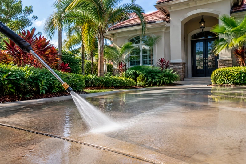 Driveway Pressure Washing in Jacksonville, FL