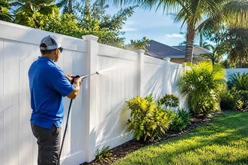 Fence Pressure Washing in Jacksonville, FL